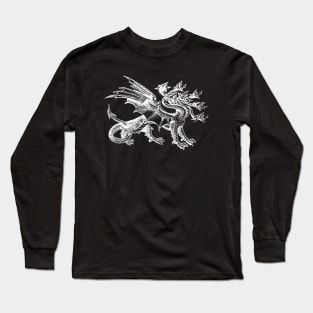 Mythical Heraldic Hydra Long Sleeve T-Shirt